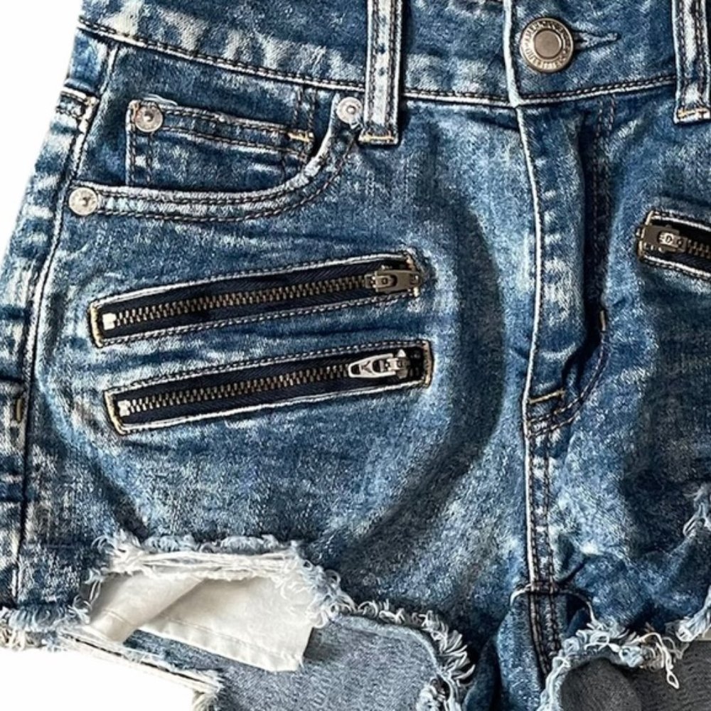 American Eagle Super Stretch Hi-Rise Shortie - Picture 2 of 10